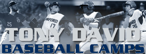 Tony David Baseball Camps Samford University Birmingham Al